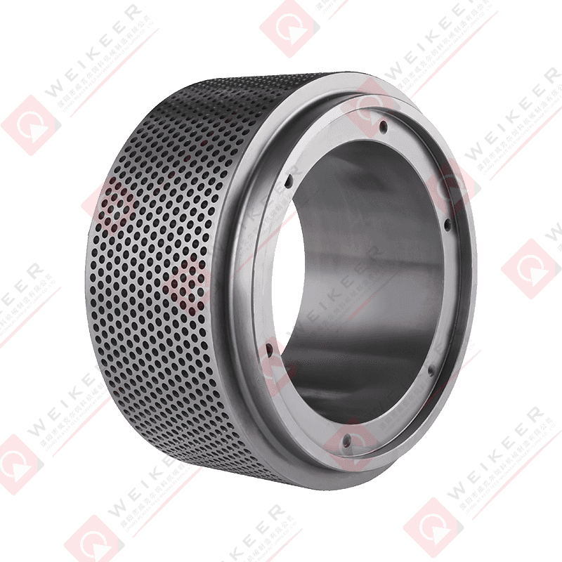 Rolă de peleți din oțel aliat cu gropițe